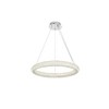 Elegant Lighting Bowen 1 - Light Chandelier in  Chrome - 2 of 4