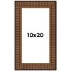 PosterPalooza | Panoramic Museum Black Picture Frame - UV Acrylic, Foam Board Backing, Hanging Hardware - 2 of 4