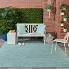 Nourison Positano Solid Indoor Outdoor Rug - 2 of 4