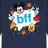 Boys' - Disney - Mickey & Pluto BFF Design Long Sleeve Graphic T-Shirt - 2 of 4