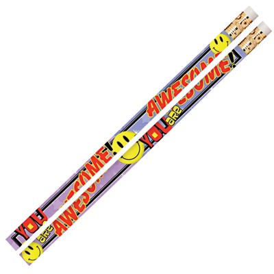 Musgrave Pencil Company You Are Awesome Motivational Pencil, Pack of 12/10 Packs