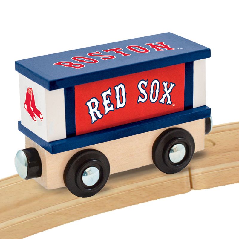 MasterPieces Wood Train Box Car - MLB Boston Red Sox, 5 of 6