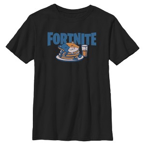Boys Fortnite Meowscles Pancakes T Shirt - 1 of 4