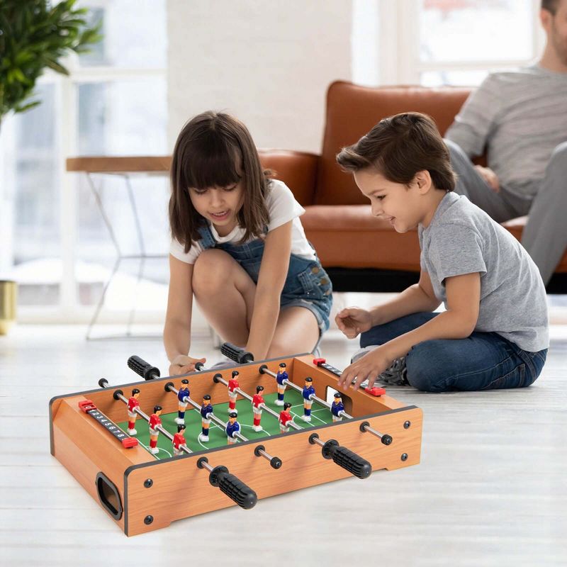 Costway 20'' Foosball Table Competition Game Soccer Arcade Sized Football Sports Indoor, 2 of 9