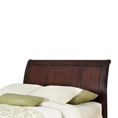 Lafayette Sleigh Headboard Cherry (King) - Home Styles