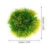 Unique Bargains Artificial Grass Ball for Fish Tank Landscape Decoration 3.35x3.74 Inch 1 Pcs - 4 of 4