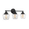 Craftmade Lighting Essex 3 - Light Vanity in  Flat Black - 2 of 4