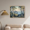 Art Remedy Forest on the Shoreline Rustic Chic Farmhouse Wall Art Framed - 2 of 4