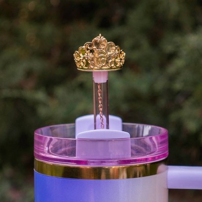 CharCharms Straw Topper Crown Wicked Glinda