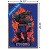 Trends International Marvel Spider-Man: Across The Spider-Verse - Cyborg Spider-Woman Framed Wall Poster Prints - 3 of 4