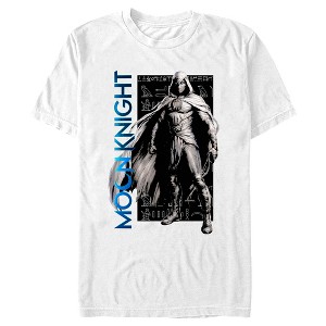 Men's Marvel: Moon Knight Superhero Egyptian Protector T-Shirt - 1 of 4