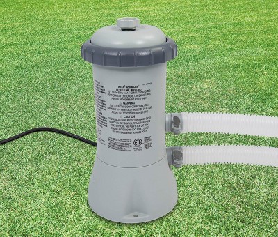 Intex 12ft Blue PVC Round Pool with Filter Pump
