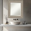 Amanti Art Sydney Silver Beveled Framed Bathroom Vanity Wall Mirror - 4 of 4