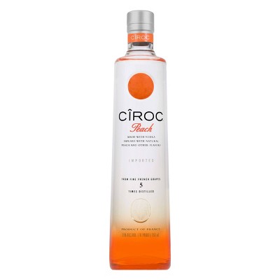 C&#206;ROC Peach Vodka - 750ml Bottle