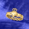 Ross-Simons Italian 14kt Yellow Gold Claddagh Ring - 4 of 4