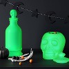 Ghoulish Blacklight Glow Skull Decorative Jar - Hyde and EEK! Boutique™ - 2 of 3