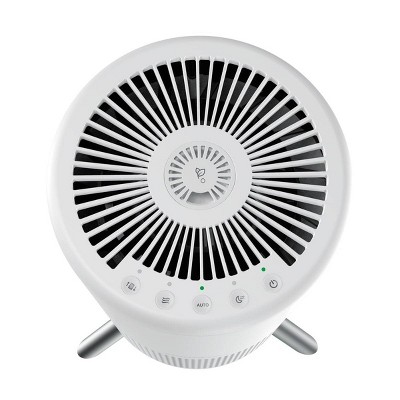 White HEPA Tower Air Purifier with Odor Absorbing Filter