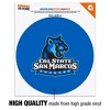California State University San Marcos Primary Logo Automotive Car Window Locker Circle Bumper Sticker - 3 of 4