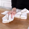 All-Clad Solid & Coordinate Kitchen Towels, 4-Pack, Cappuccino - 3 of 4