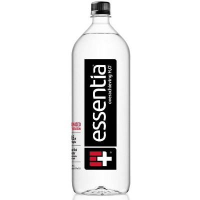 Essentia Water 9.5 pH or Higher Ionized Alkaline Water – 1.5 Liter Bottle