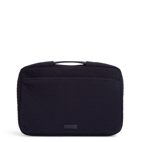 Vera Bradley Women's Microfiber Laptop Organizer Classic Navy : Target