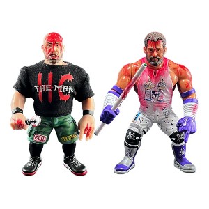 Zombie Sailor's Toys Wrestling's Heels and Faces Retro Action Figure | Nick Gage & Matt Cardona 2 Pack - 1 of 4