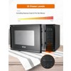 COMMERCIAL CHEF Countertop Microwave Oven 1.1 Cu. Ft. 1000W - 4 of 4