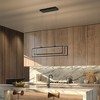 Elan Lighting Jestin 3 - Light Chandelier in  Matte Black - 3 of 4