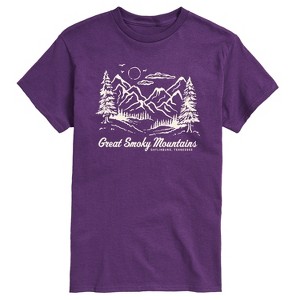 Men's - Instant Message - Smoky Mountains Tn Short Sleeve Graphic T-Shirt - 1 of 4