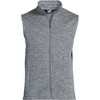 Lands' End School Uniform Men's Sweater Fleece Vest - 3 of 4