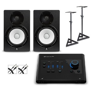 PreSonus Quantum ES4 Audio Interface with Yamaha HS Series Studio Monitor Pair (Cables & Stands Included) HS8 - 1 of 4