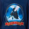 The Polar Express Womens' Train Movie Film Sleep Jogger Pajama Set Blue - 3 of 4