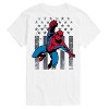 Men's - Marvel - Spider-man USA Flag Short Sleeve Graphic T-Shirt - 2 of 3