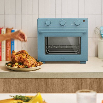 Bella Surf Blue 6-Slice Air Fryer Toaster Oven with French Door