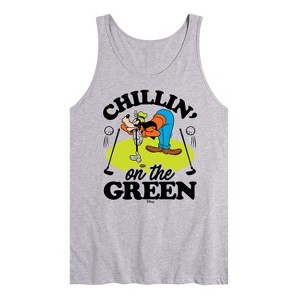 Men's - Disney - Chillin On The Green Graphic Tank Top - 1 of 2