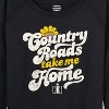 Women's - Country Casuals - Women's Lightweight French Terry Long Sleeve Shirt Lightweight French Terry Wide Neck Long Sleeve Shirt - 2 of 4