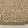 Natural Fiber Twill Plain Seagrass NF111 Indoor Rugs - Safavieh - 3 of 3