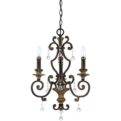 Quoizel Lighting Marquette 3 - Light Chandelier in  Heirloom