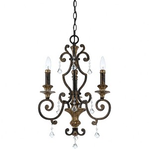 Quoizel Lighting Marquette 3 - Light Chandelier in  Heirloom - 1 of 3