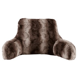 Marselle Faux Fur Backrest Chocolate, Brown