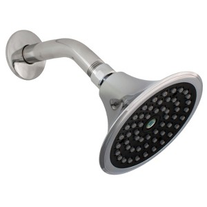 Niagara Conservation Sava Spa 1-Spray with 1.5 GPM 4.4-in. Wall Mount Adjustable Fixed Shower Head - Chrome - 1 of 4