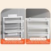 Adjustable Over The Door Organizer, 6-Tier Metal Hanging Door Organizer, Metal Spice Rack Shelves Door Wall Mounted - 4 of 4