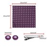 Allegra K Men's Polka Dots Business Wedding Pocket Square Clip Cufflinks Necktie Sets - 3 of 4