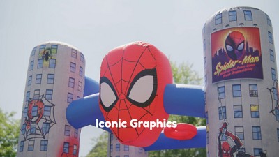 Marvel Spider-Man Inflatable Bounce House with Slide