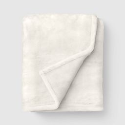 Faux Rabbit Fur Throw Blanket - Threshold™