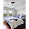 Millennium Lighting Ashford 2 - Light Flush Mount in  Matte Black - 3 of 4