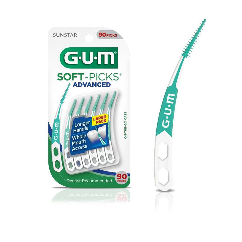 GUM Advanced Inter-Dental Flexible Soft Picks - 90ct, 1 of 9