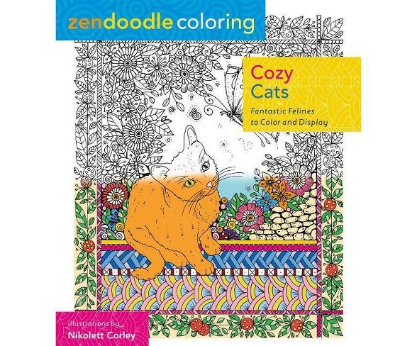 Cozy Cats ( Zendoodle Coloring) (Paperback)