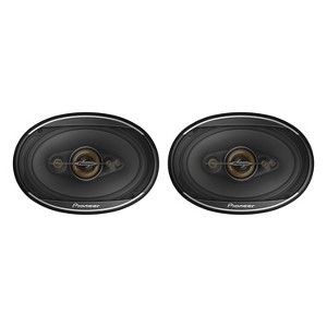 Pioneer® TS-A6991FH 6-In. x 9-In. 750-Watt-Max 5-Way Full-Range Coaxial Speakers Gold and Black, 2 Pack - 1 of 4