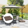 Outsunny Cantilever Offset Umbrella Base, Heavy Duty Outdoor Umbrella Stand Base, Sand/Water Filled Patio Umbrella Base for Garden Poolside - 3 of 4